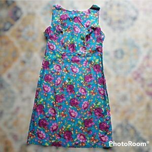 VINTAGE floral dress